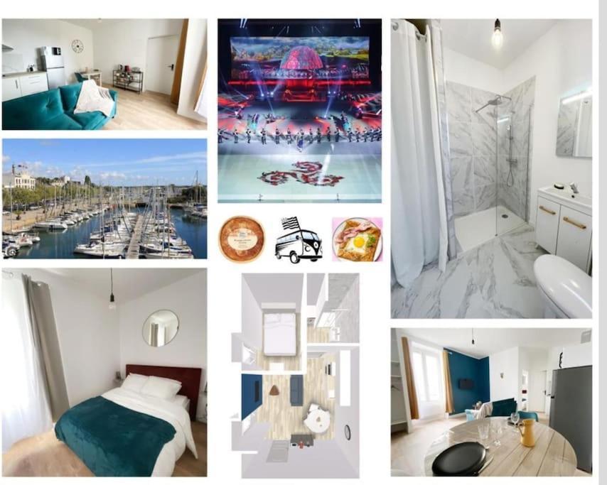 Lorient T2 , Hypercentre , Fibre ,Gare Apartman Kültér fotó